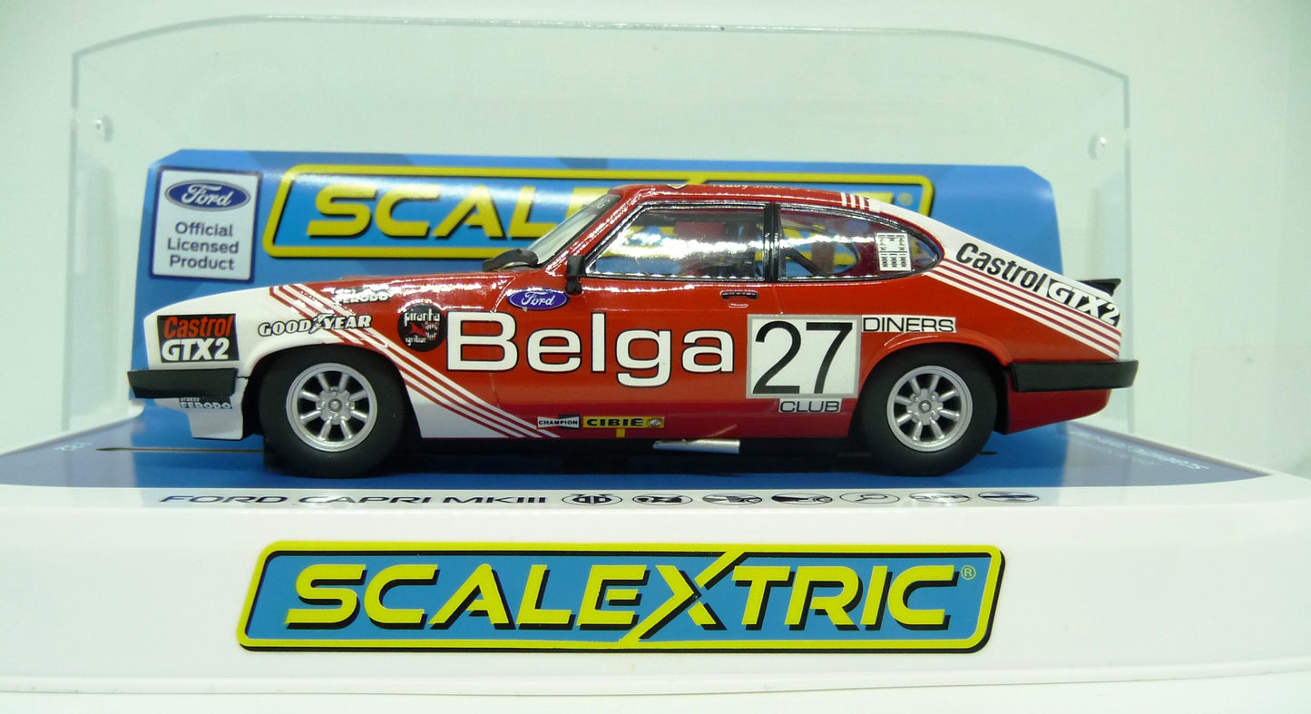 Scalextric C4349 Ford Capri Mkiii - Spa 24hrs 1978 Winner