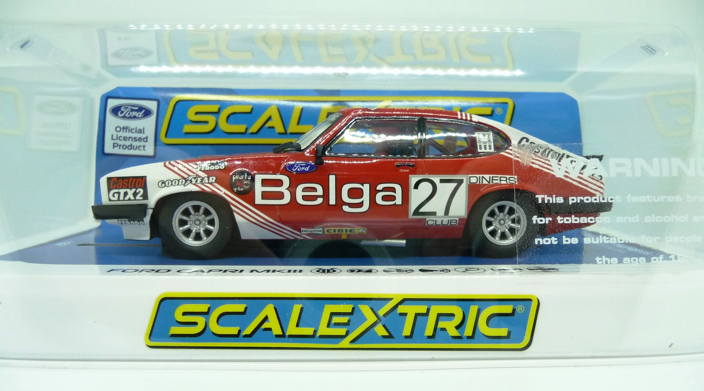 Scalextric C4349 Ford Capri Mkiii - Spa 24hrs 1978 Winner
