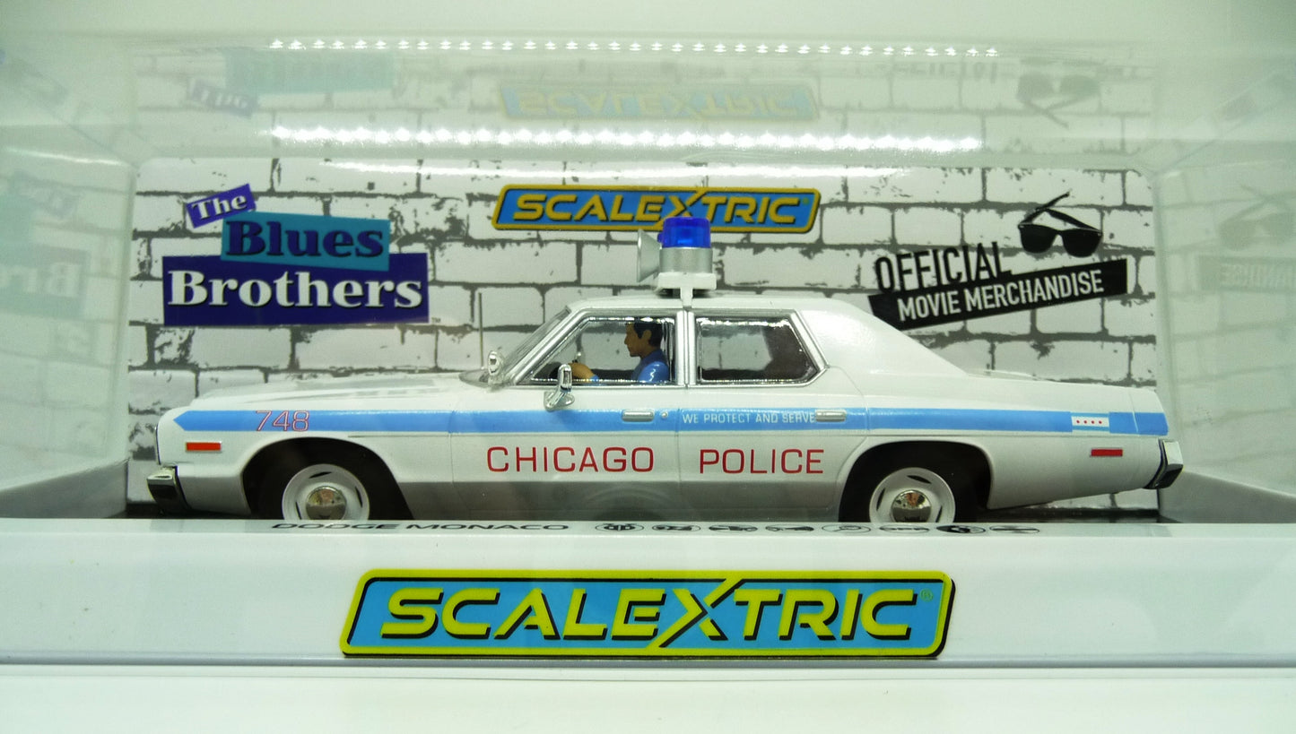 Scalextric C4407 Dodge Monaco - Blues Brothers - Chicago Police
