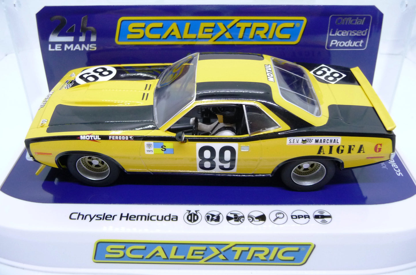 Scalextric C4345 Chrysler Hemicuda - Lemans 1975