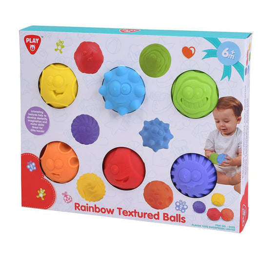 Playgo Toys Ent. Ltd. - Rainbow Textured Ball