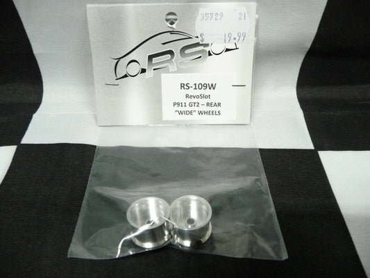 REVOSLOT RS-109W RevoSlot P911 GT2 - Rear Aluminum Wide Wheels