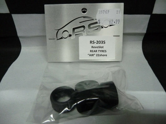 RevoSlot RS-203S RevoSlot Rear Tyres AIR 22shore