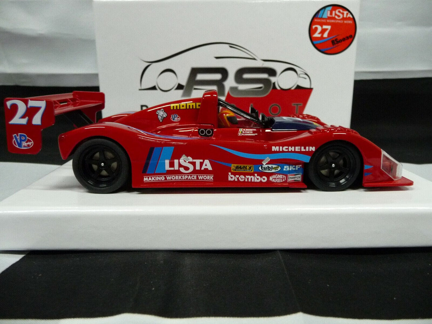 Revoslot 1:32 RS0039 Ferrari 333 Lista Racing No27 slot car also suits Scalextric/Carrera