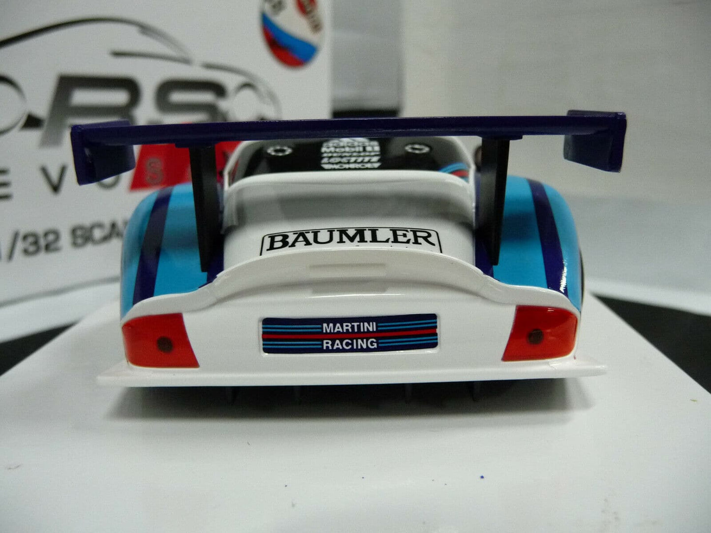 Revoslot 1:32 RS0071 Marcos Martini Racing White No88 slot car also suits Scalextric/Carrera