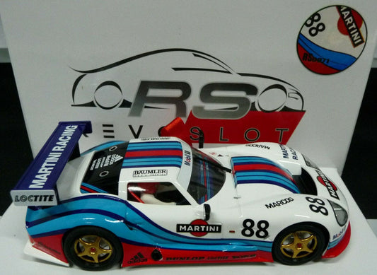 Revoslot 1:32 RS0071 Marcos Martini Racing White No88 slot car also suits  Scalextric/Carrera