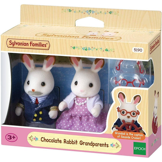 Sylvanian Families - Chocolate Rabbit Grandparents Animal Doll Playset