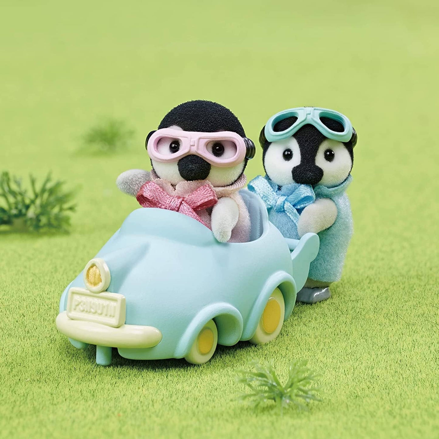 Sylvanian Families - Penguin Babies Ride N' Play Animal Doll Playset