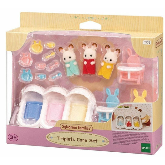 Sylvanian Families - Triplets Care Animal Doll Playset
