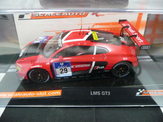 Scaleauto 1:32 SC6172R Audi LMS GT3 No29 slot car also suits  Scalextric/Carrera