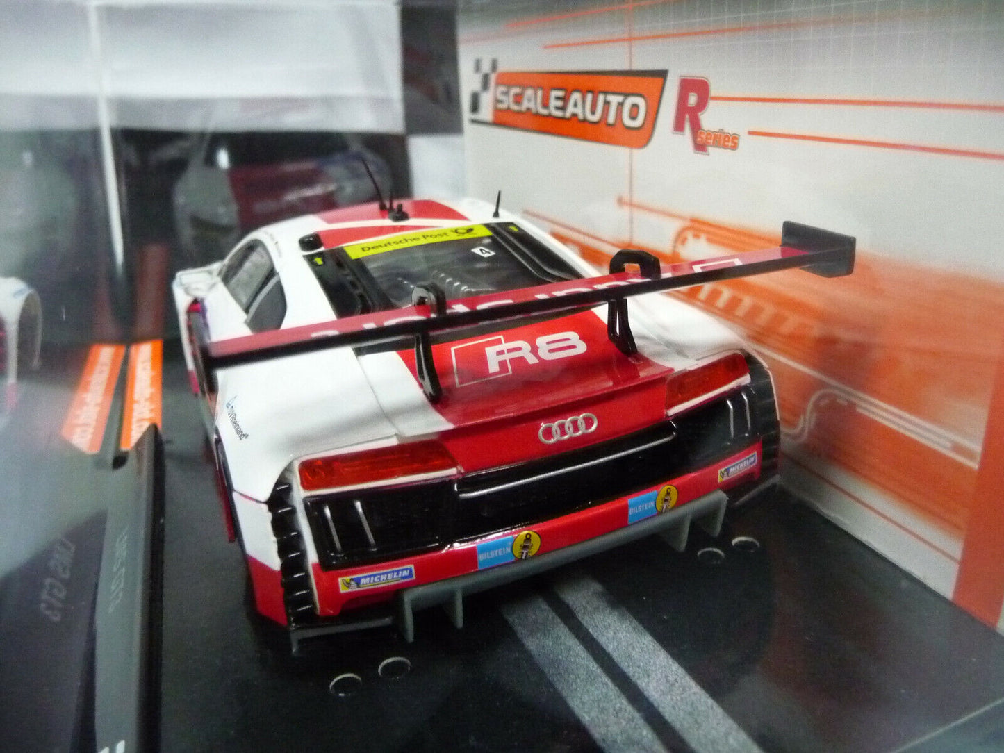 Scaleauto 1:32 SC6174R Audi LMS GT3 N/burg 15 Team Phoenix slot car also suits Scalex/Carrera