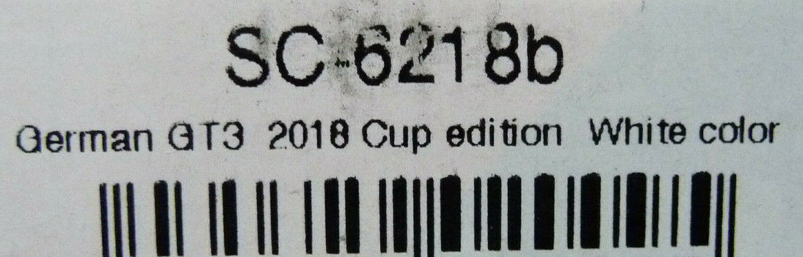 Scaleauto 1:32 SC6218b Mercedes AMG GT3 2018 Cup Edition slot car also suits  Scalextr/Carrera