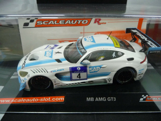Scaleauto 1:32 SC6219R Mercedes AMG GT3 N/burg 16 1st No4 Scalextri/Carrera