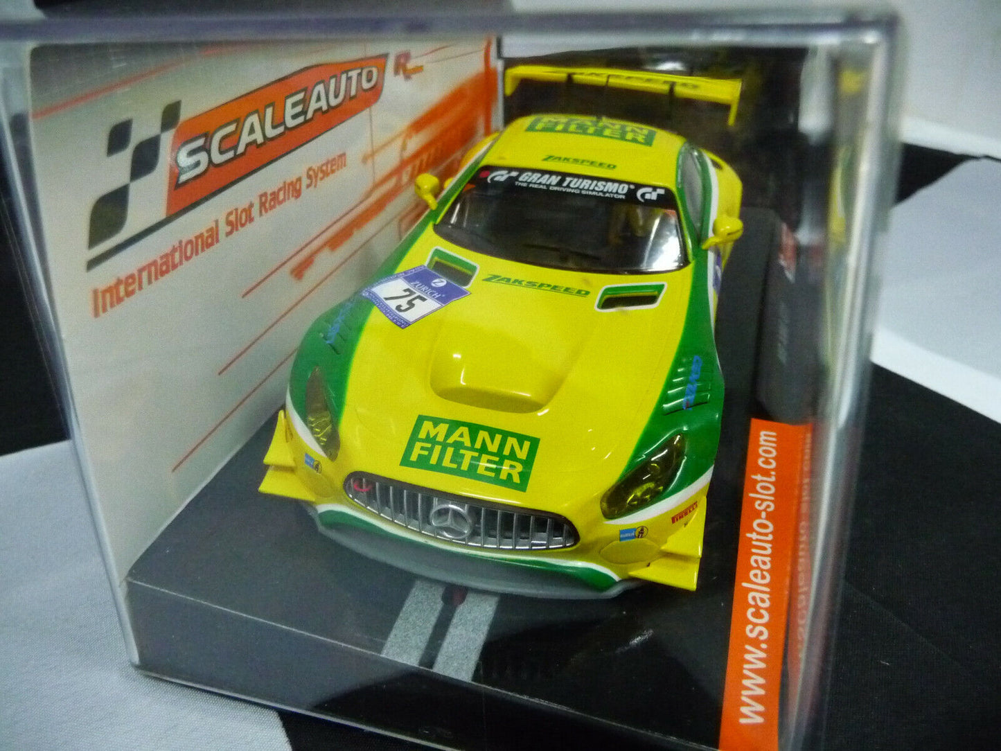 Scaleauto 1:32 SC6229R Mercedes AMG GT3 N/burg 16 6th No75 Scalextr/Carrera