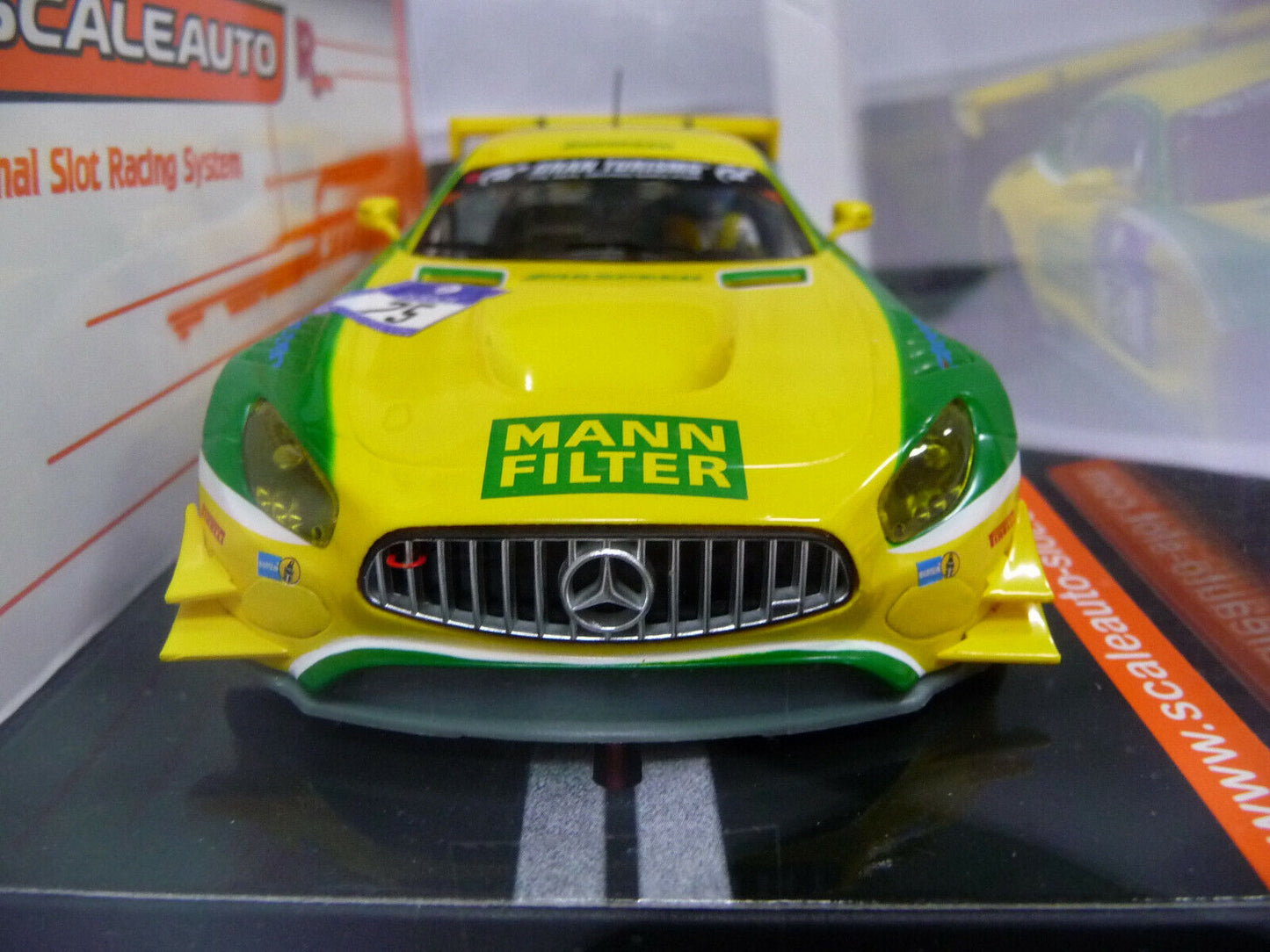 Scaleauto 1:32 SC6229R Mercedes AMG GT3 N/burg 16 6th No75 Scalextr/Carrera