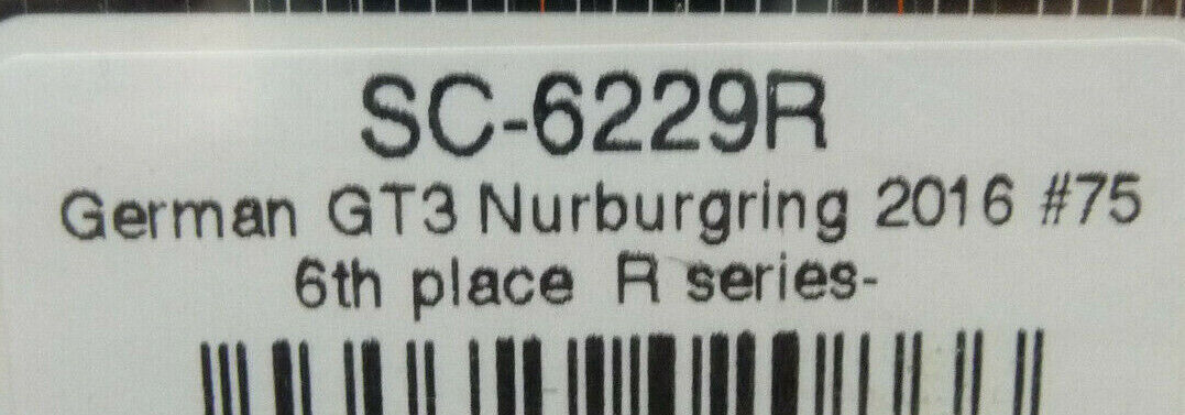 Scaleauto 1:32 SC6229R Mercedes AMG GT3 N/burg 16 6th No75 Scalextr/Carrera