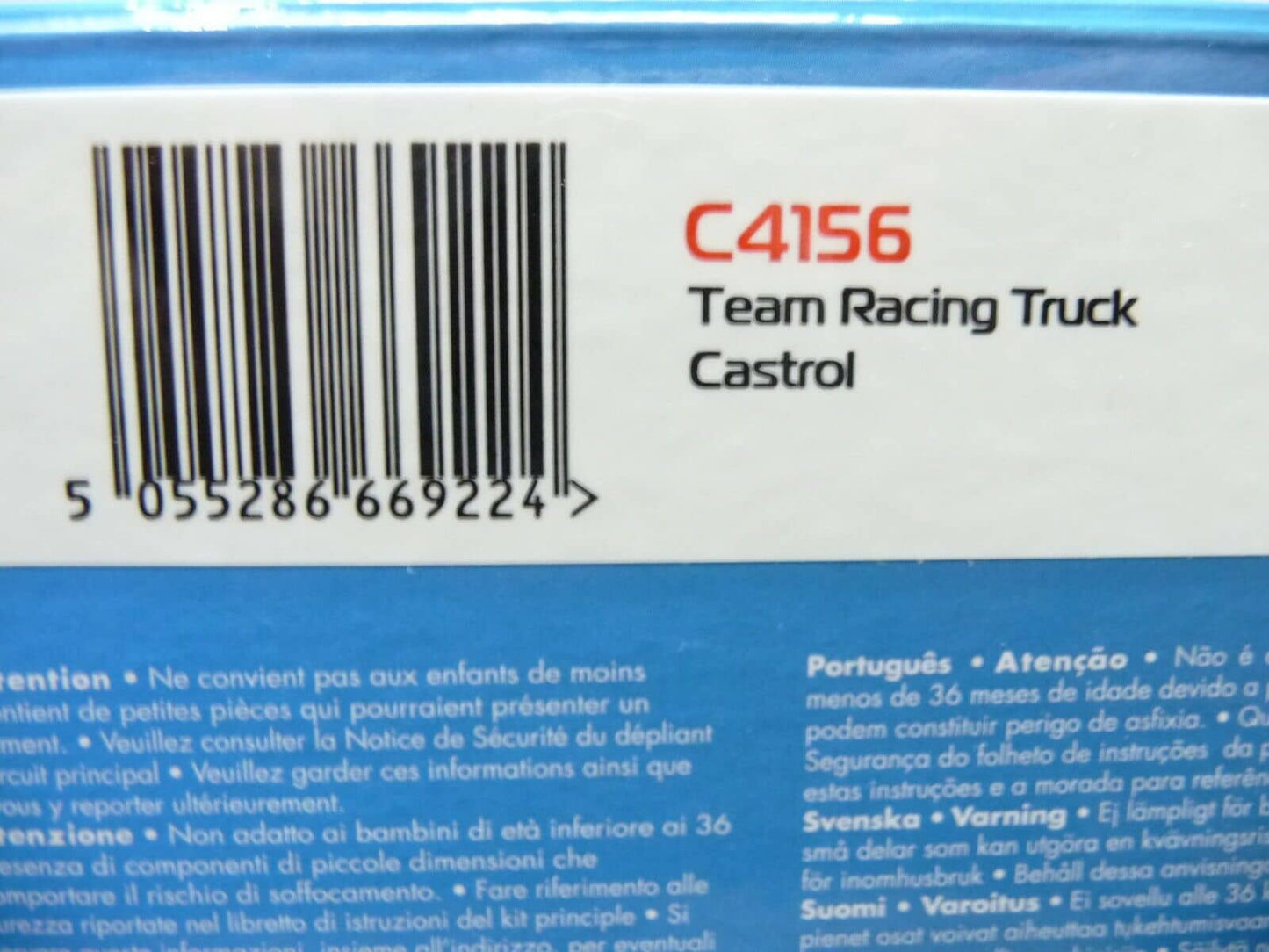 Scalextric C4156 1:32 Team Castrol Racing Truck slot car also suits Carrera