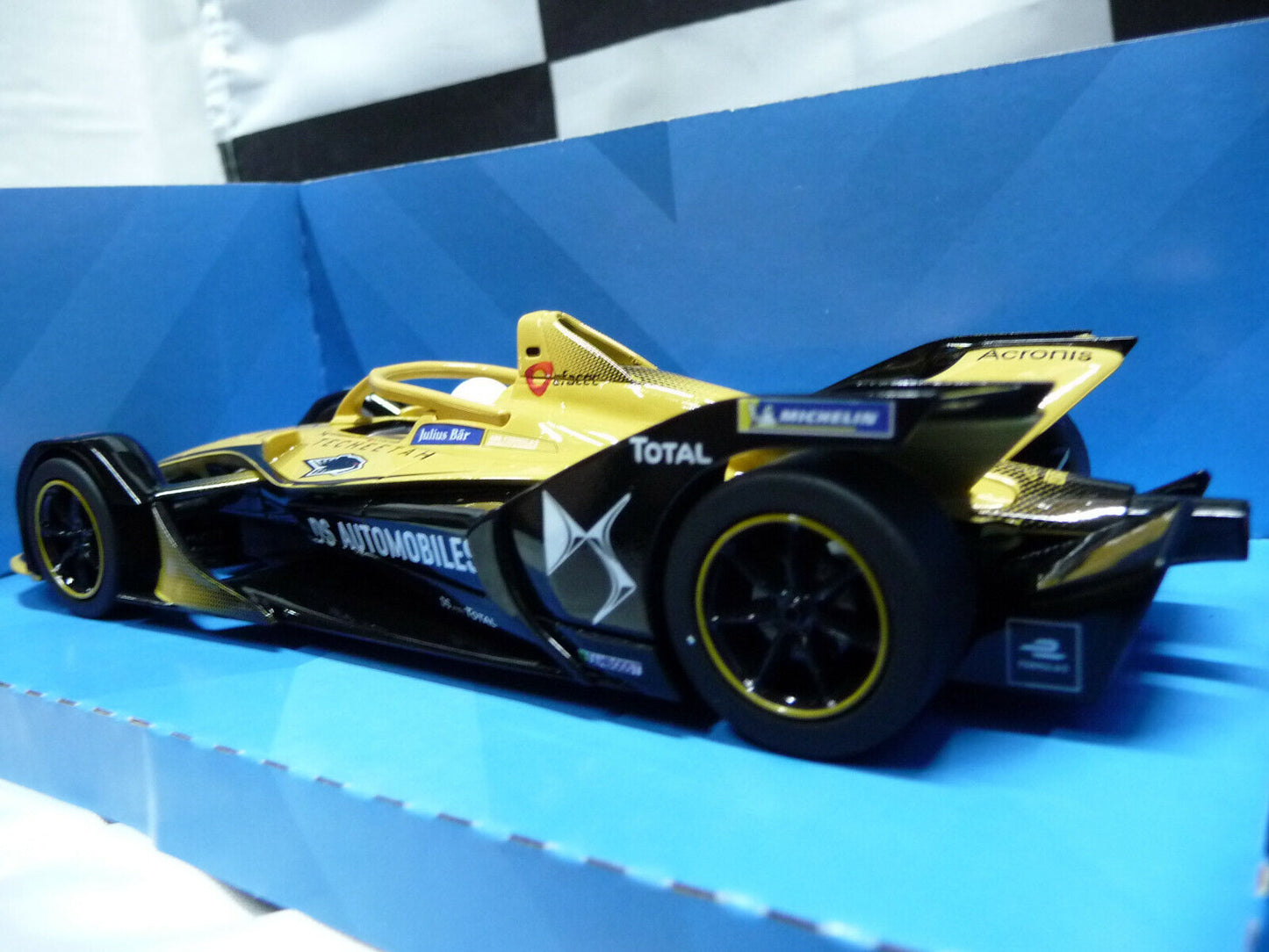 Scalextric C4230 1:32 Formula E - DS Techeetah AntonioFelixDaCosta slot car also suits Carrera