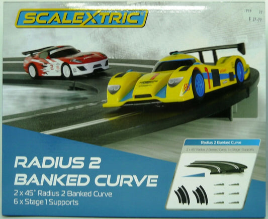 Scalextric C8296 Radius 2 Banked Curve