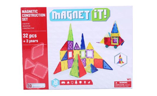 Magnet It Magnetic Construction Set 32pc