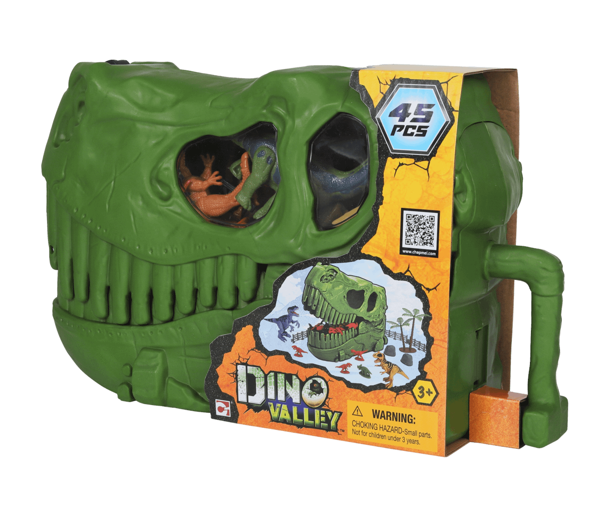 Dino Valley Skull Bucket 45pcs