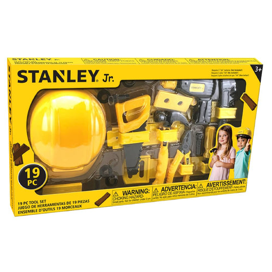 Stanley Jr - 19 Piece Tool Set Incl Helmet