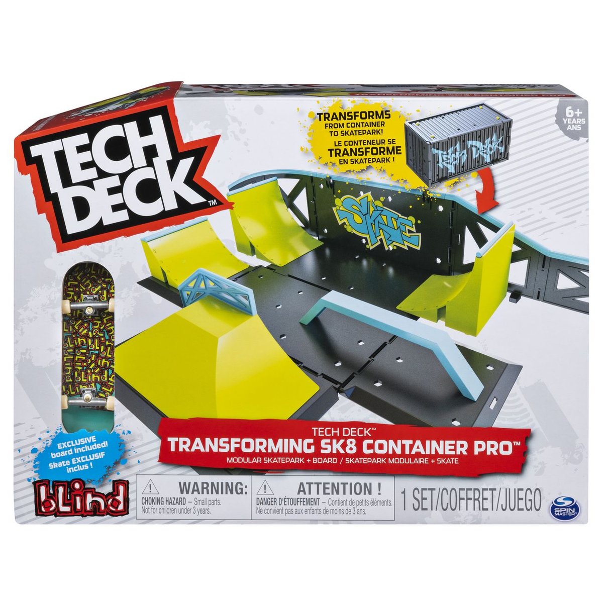 Tech Deck - Transforming Street Container Pro