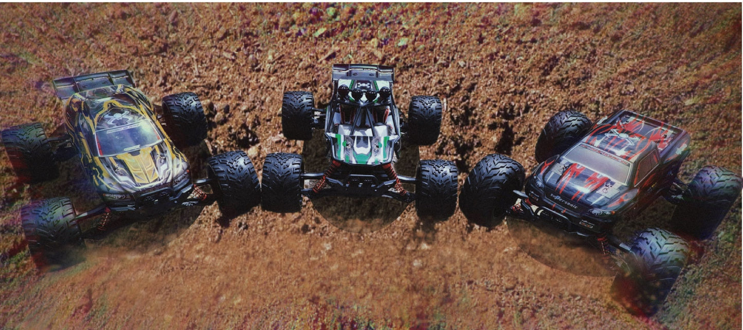 Tornado RC 1:12 Radio Control Monster Truck RTR V2 Red