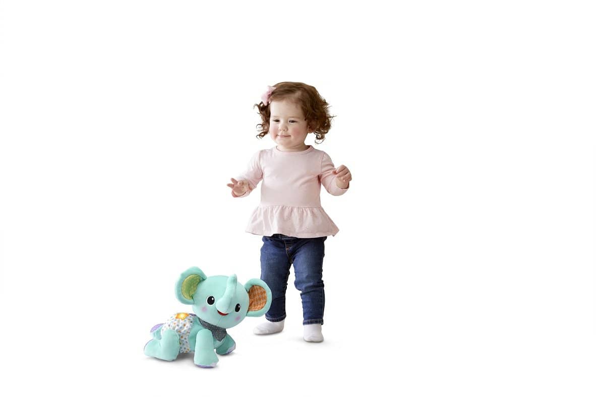 Vtech - Crawl With Me Elephant Blue