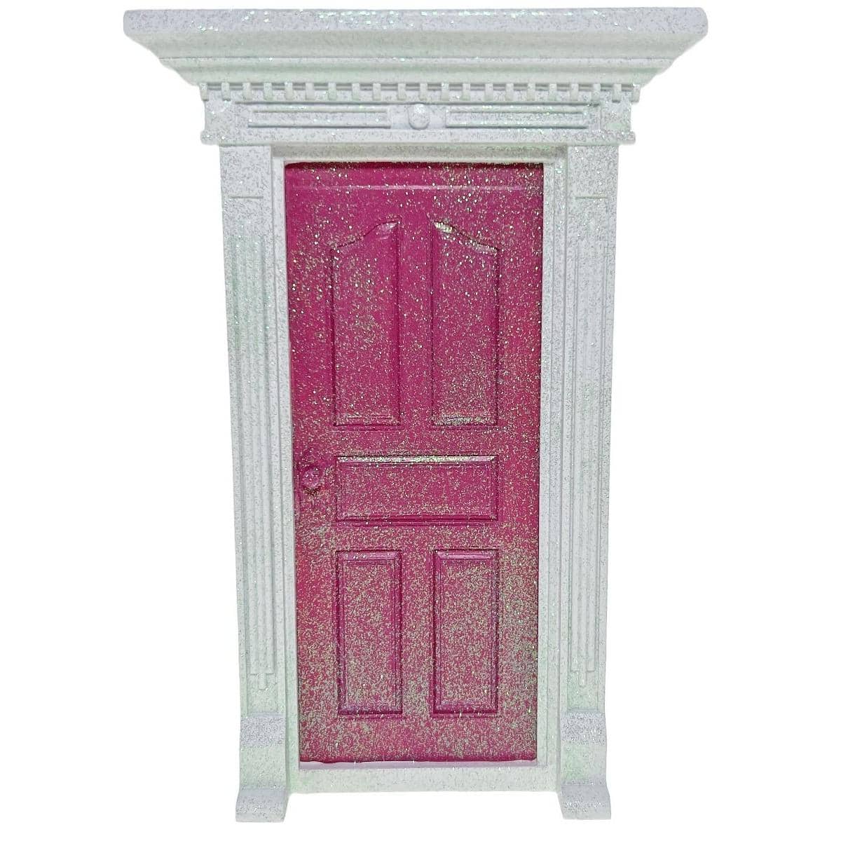 Cotton Candy -  Dark Pink Glitter Secret Fairy Door