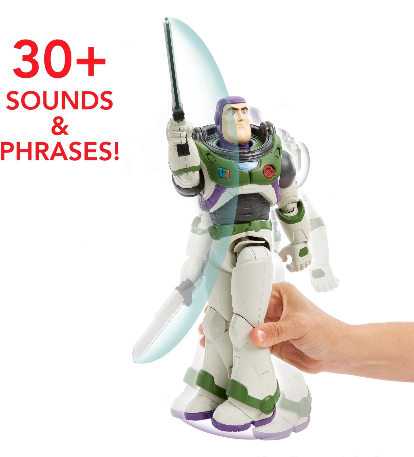 Disney Pixar Lightyear Laser Blade Buzz Lightyear Figure Mattel