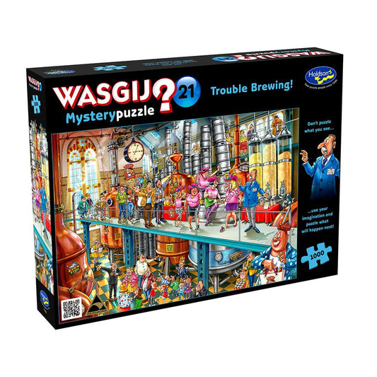 Wasgij - Mystery 21 Trouble Brewin Jigsaw Puzzle 1000 Pieces