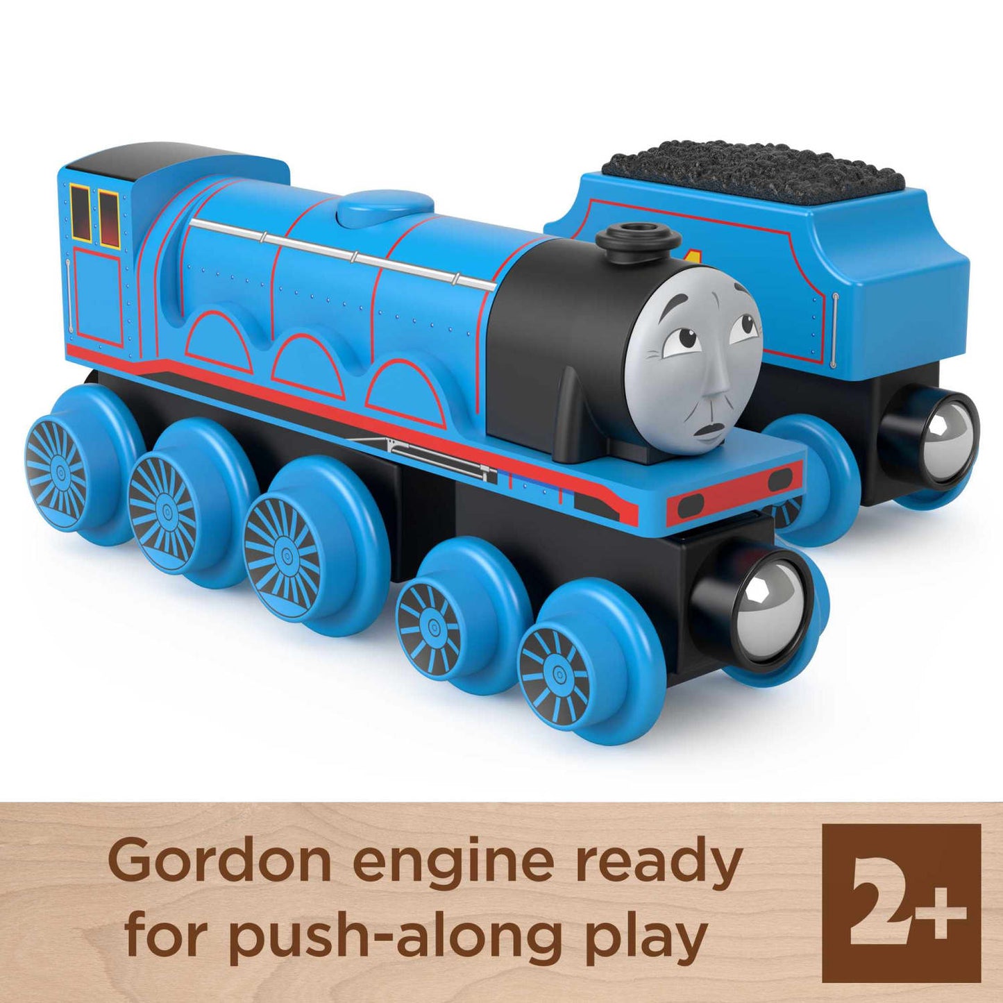 Thomas & Friends Wooden Railway Gordon Engine And Coal Car