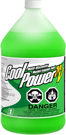 COOL POWER FUEL 25% NITRO 18% MULTI VISCOSITY SYNTHETIC OIL 3.78LT