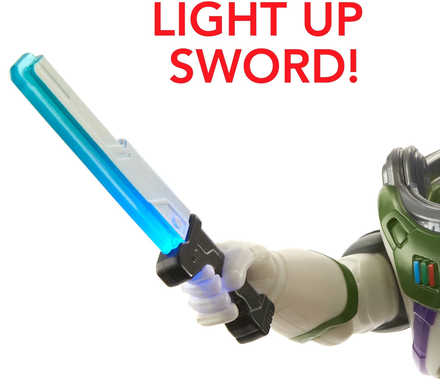 Disney Pixar Lightyear Laser Blade Buzz Lightyear Figure Mattel