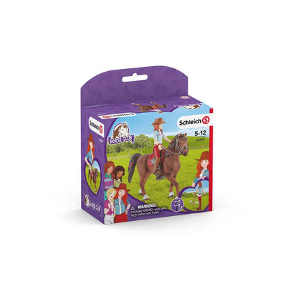 Schleich - Horse Club Hannah & Cayenne Animal Playset