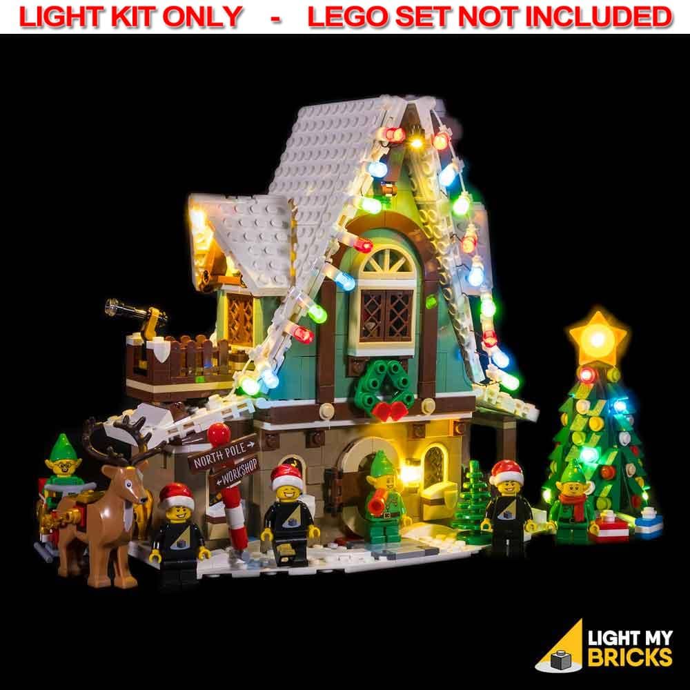 Light My Bricks - LIGHT KIT for LEGO Elf Club House 10275