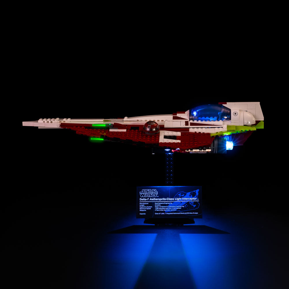Light My Bricks - LIGHT KIT for LEGO UCS Obi-Wan's Jedi Starfighter 10215