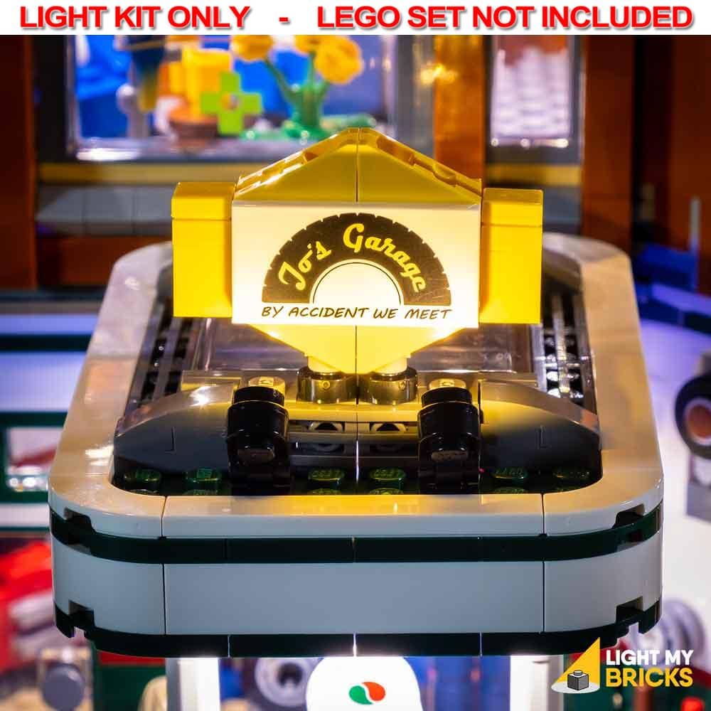 Light My Bricks - LIGHT KIT for LEGO Corner Garage 10264