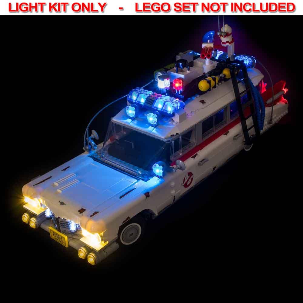 Light My Bricks - LIGHT KIT for LEGO Ghostbusters Ecto-1 10274 Light &amp; Sound &amp; Remote Control Kit