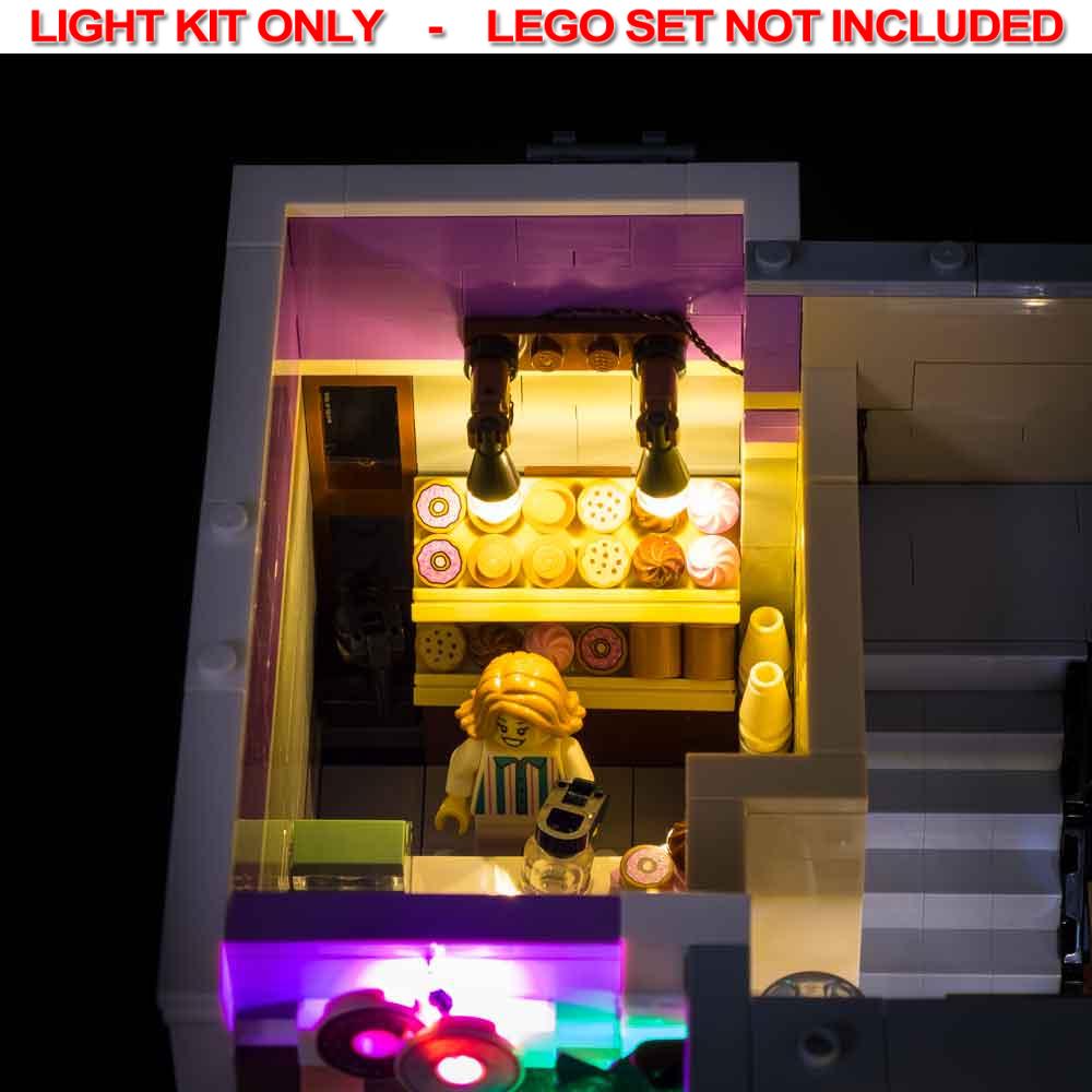 Light My Bricks - LIGHT KIT for LEGO Police Station 10278