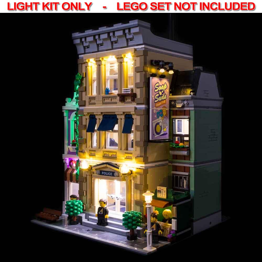 Light My Bricks - LIGHT KIT for LEGO Police Station 10278