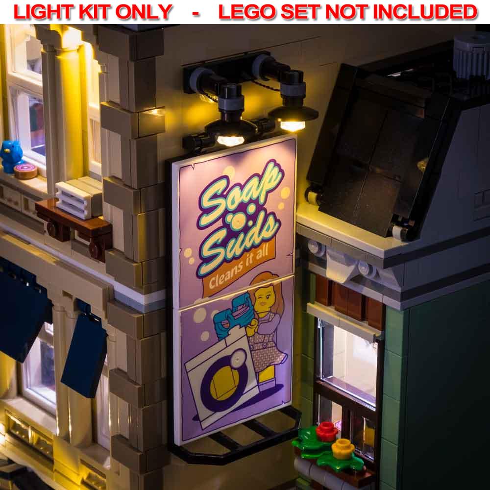 Light My Bricks - LIGHT KIT for LEGO Police Station 10278