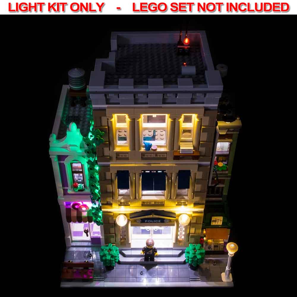 Light My Bricks - LIGHT KIT for LEGO Police Station 10278