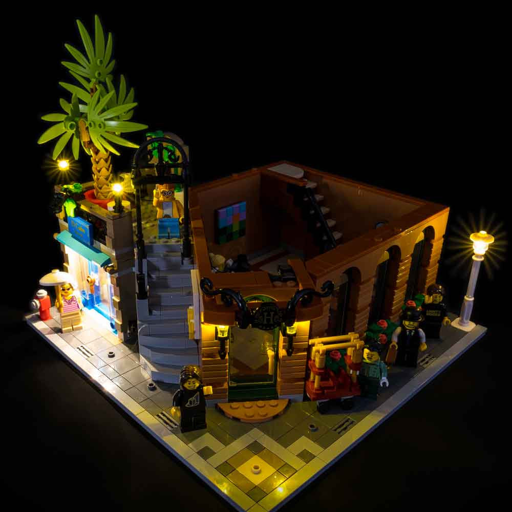 Light My Bricks - LIGHT KIT for LEGO Boutique Hotel 10297