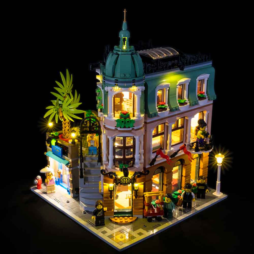 Light My Bricks - LIGHT KIT for LEGO Boutique Hotel 10297