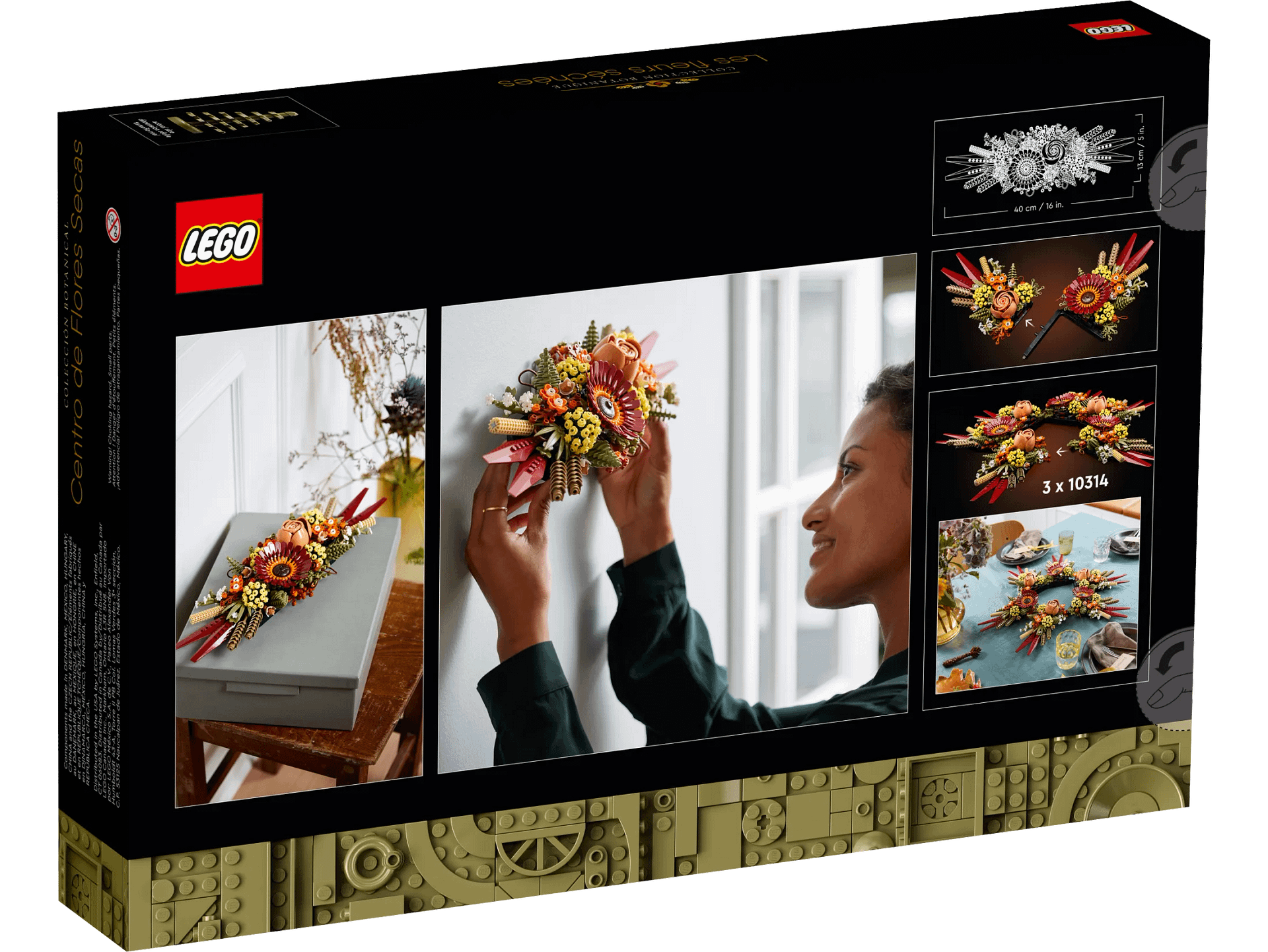 LEGO 10314 Dried Flower Centerpiece - Icons Botanical Collection