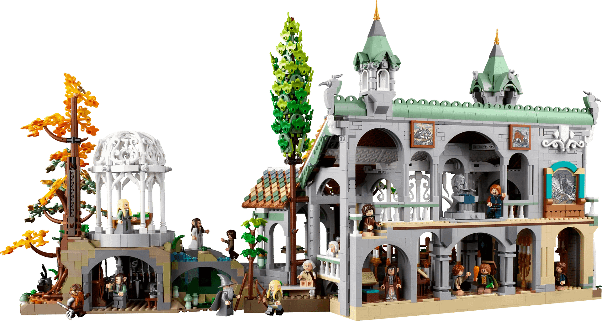 LEGO 10316 THE LORD OF THE RINGS: RIVENDELL - Icons
