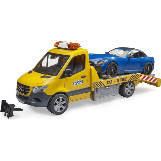 Bruder - Sprinter Car Transporter With Light & Sound Module - Roadster 1:16 Scale