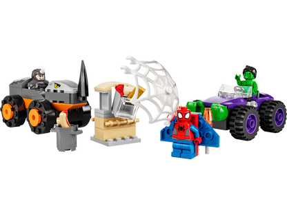 LEGO 10782 Hulk vs. Rhino Truck Showdown - Marvel Spidey 4+